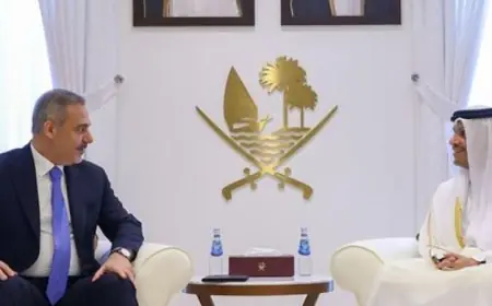 وزيرتا خارجية قطر وتركيا يتباحثان حول الأوضاع المتصاعدة في غزة
