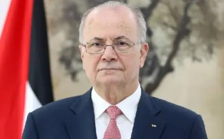 رئيس الوزراء الفلسطيني يؤكد أن تعزيز دور الحكومة الفلسطينية هو السبيل الحقيقي للأمن والسلام