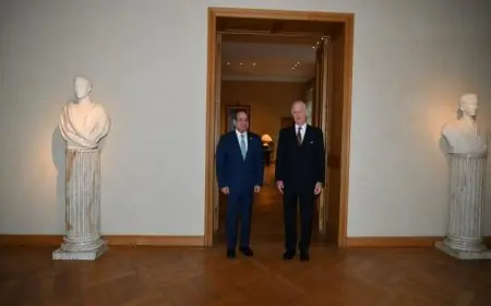 الرئيس السيسي يعقد اجتماعًا هامًا مع الملك فيليب ملك بلجيكا