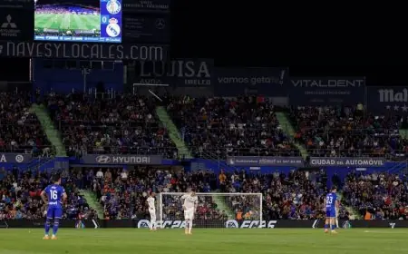 رسالة ريال مدريد وخيتافي إلى رابطة الليغا خلال 12 ثانية صمت