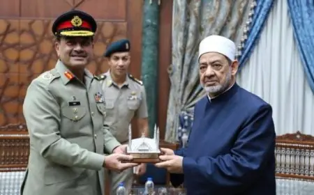 شيخ الأزهر يعلن استعداد المؤسسة لزيادة المنح الدراسية لأبناء باكستان وإنشاء مركز لتعليم اللغة العربية