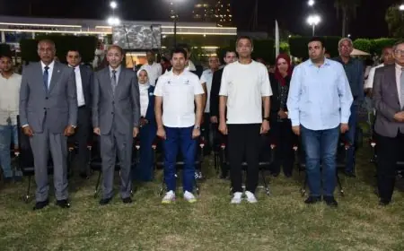 وزير الشباب ومحافظ السويس يشاركان في الدورة التنشيطية للاحتفال بذكري انتصارات أكتوبر