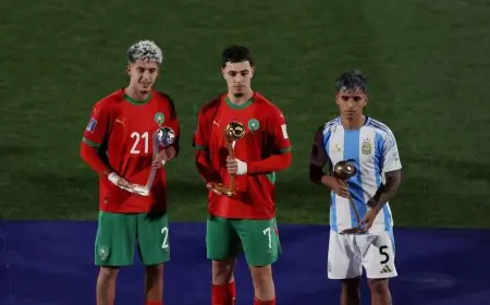 عثمان معما يتوج بلقب أفضل لاعب في كأس العالم تحت 20 عاماً والزابيري يحصد المركز الثاني