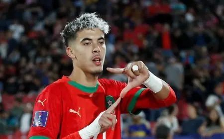 ياسر الزابيري يتألق في مواجهة الأرجنتين ويؤكّد أن المغرب أخرسهم في المباراة