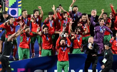المغرب يحدث التاريخ بتتويجه ببطولة كأس العالم تحت 20 عاماً أمام الأرجنتين
