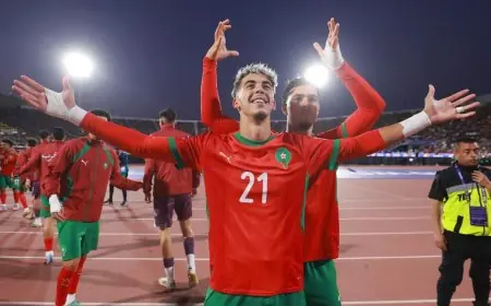 المغرب يتفوق على الأرجنتين بهدفين في الشوط الأول من نهائي كأس العالم تحت 20 عاماً