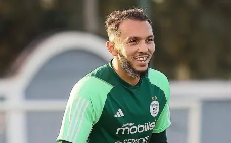 أمين غويري يجري عملية جراحية في الكتف ويؤكد عودته السريعة للملاعب