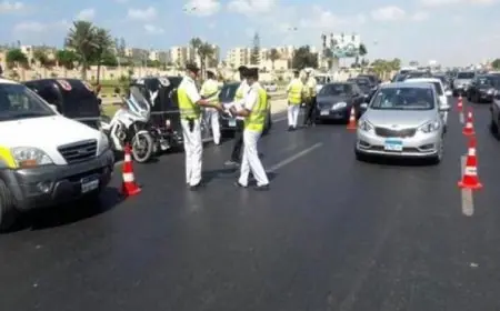 انسيابية حركة المرور في القاهرة والجيزة اليوم السبت مع انتظام تام في معظم المحاور