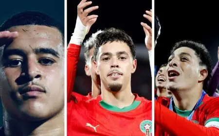 نجوم المغرب يتألقون في سباق أفضل لاعب إفريقي شاب 2025