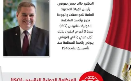 مصر تفوز برئاسة المنظمة الدولية للتقييس لمدة ثلاث سنوات