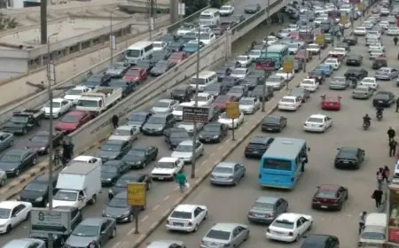 النشرة المرورية اليوم: اكتشف مناطق الزحام الشديد في القاهرة والجيزة