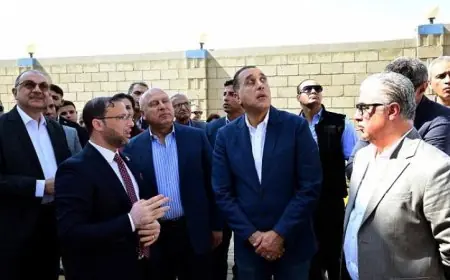 رئيس الوزراء يزور المنطقة الصناعية بالسخنة لافتتاح مشاريع جديدة وتفقدها