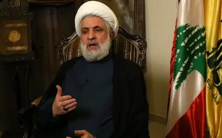 نعيم قاسم يحذر من احتمال اندلاع حرب إسرائيلية على لبنان لكنه يؤكد أنها ليست مؤكدة