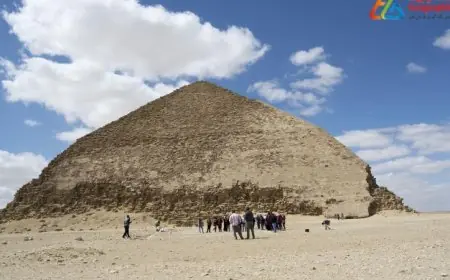 إنقاذ سائحة إسبانية مصابة داخل هرم سنفرو المنحني في دهشور بنجاح