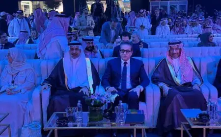 د. خالد عبدالغفار يتحدث في الجلسة الافتتاحية لملتقى الصحة العالمي بالرياض