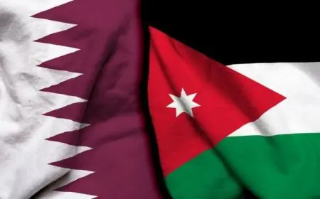 الأردن وقطر يتناولان مستجدات الأحداث في غزة