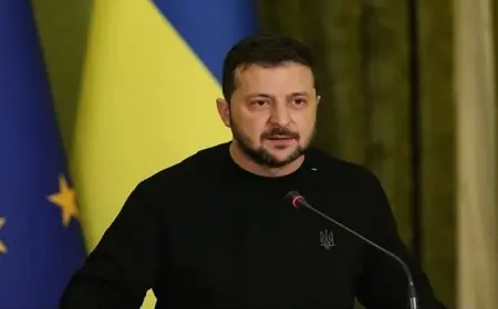 زيلينسكي يكشف عن خطة مشتركة مع الاتحاد الأوروبي لوقف إطلاق النار في أوكرانيا