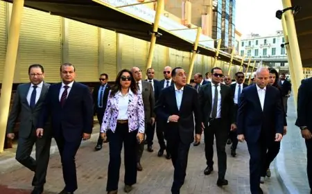 مدبولي يعلن عن مشروع تطوير سوق العتبة استجابة لتوجيهات الرئيس في revitalizing المناطق التاريخية