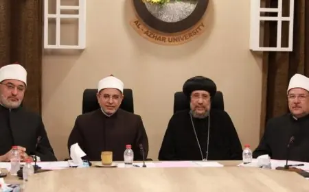 الأنبا إرميا يثني على جهود شيخ الأزهر ويشيد بكلمته في إيطاليا لدعم قيم السلام