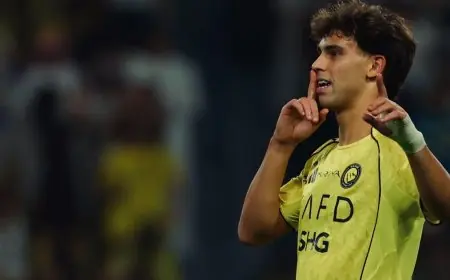 معدل تسجيل جواو فيليكس مع النصر يمثل إنذاراً خطيراً للحزم