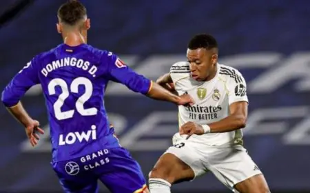 ريال مدريد يعود لصدارة الدوري الإسباني بعد انتصار مثير على خيتافي بالفيديو