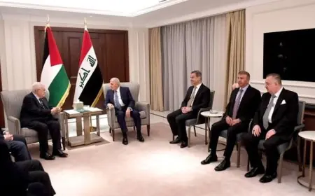 الرئيس العراقي يؤكد التزام بلاده القوي بدعم حقوق الفلسطينيين في إقامة دولتهم المستقلة