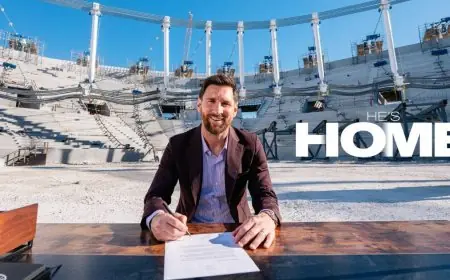 ليونيل ميسي يمدد عقده مع إنتر ميامي حتى عام 2028