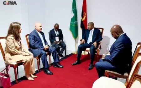 رئيس أنجولا يلتقي وزير الصناعة لتعزيز التعاون المصري الأفريقي