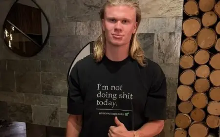 هالاند يشارك تفاصيل غامضة عن حياته الشخصية لأول مرة على قناته في يوتيوب