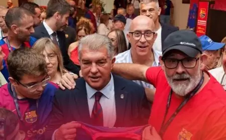 جوان لابورتا يؤكد أن برشلونة يمتلك شعوراً بالفوز ولا يقع في فخ التوقعات السلبية