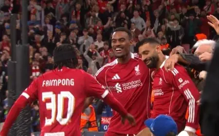 تعرف على موعد مباراة ليفربول ضد آينتراخت فرانكفورت والقنوات الناقلة في دوري أبطال أوروبا