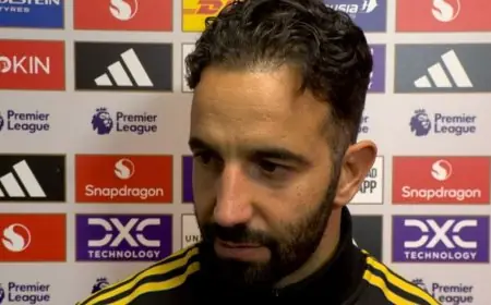 أموريم يؤكد تحسن أداء مانشستر يونايتد ويعتبر الغياب الأوروبي ميزة للفريق