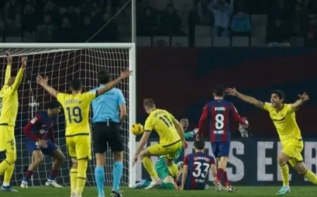 رابطة الليجا تُعلن إلغاء إقامة مباراة فياريال وبرشلونة في الولايات المتحدة