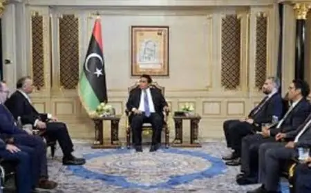 رئيس المجلس الرئاسي الليبي يتDiscuss التطورات المهمة مع مستشار الرئيس الأمريكي