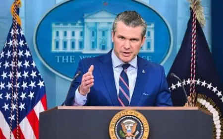 وزير الدفاع الأمريكي يؤكد أن استئناف التجارب النووية يمثل خطوة مسؤولة للأمن القومي