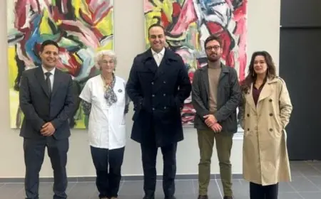 رئيس هيئة الرعاية الصحية يقوم بجولة تفقدية في مستشفيات جامعة مونبلييه في فرنسا