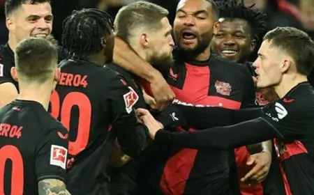 باير ليفركوزن يتفوق على ماينز برباعية مثيرة 4-3 ولايبزيج يحقق انتصاراً على هامبورج 2-1 في الدوري الألماني