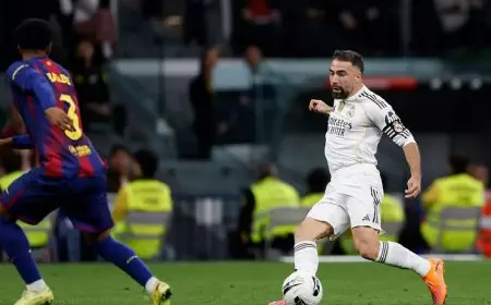 داني كارفاخال يجري عملية جراحية ناجحة في ركبته اليمنى لتحسين حالته الصحية