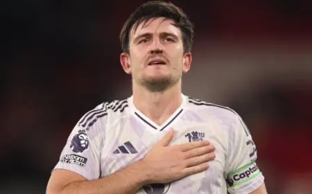 ماجواير يتألق بعد هزيمة ليفربول وينال جائزة أفضل لاعب في الجولة الثامنة من البريميرليج