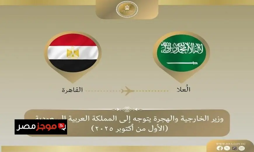 وزير الخارجية يسافر إلى السعودية للمشاركة في قمة ميونخ بمدينة العلا
