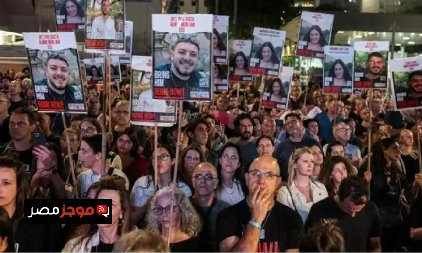 احتجاجات ضخمة في تل أبيب تطالب ترامب ونتنياهو بالتوصل إلى اتفاق لوقف الحرب