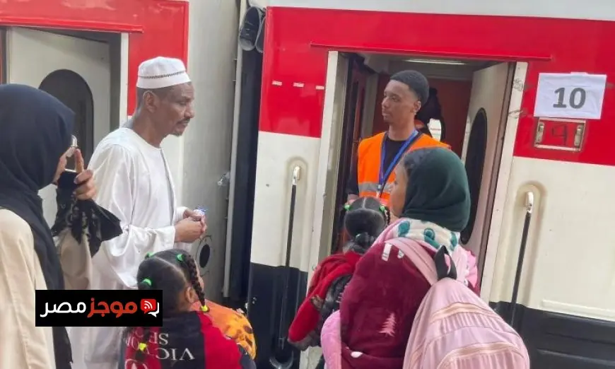 سكك حديد مصر تعزز جهودها لتسهيل عودة السودانيين إلى وطنهم بأمان