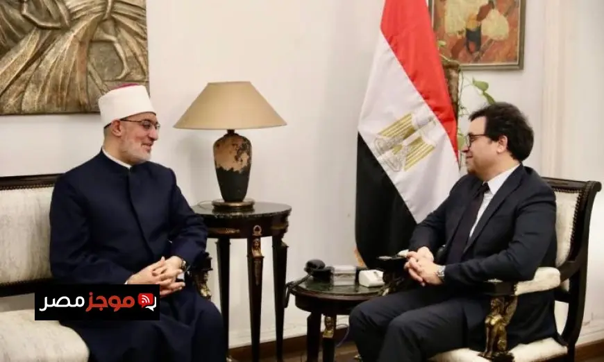 وزير الثقافة يلتقي مفتي الجمهورية لبحث سبل تعزيز التعاون في نشر الوعي والفكر المستنير