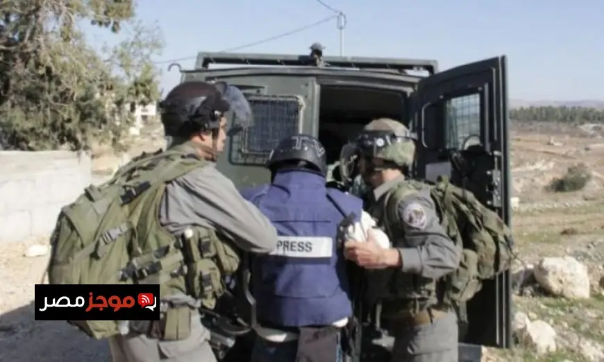 احتجاز طاقم تلفزيون فلسطين في جنين لعدة ساعات على يد الاحتلال الإسرائيلي