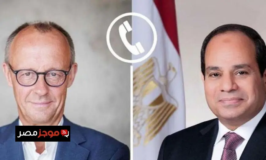 الرئيس السيسى يتلقى مكالمة من المستشار الألمانى لمناقشة اتفاق شرم الشيخ