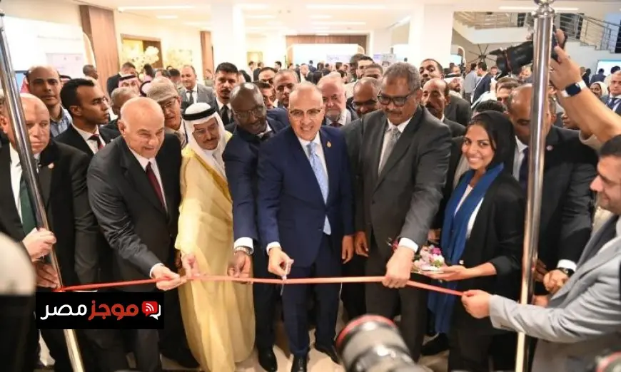 وزير الري يطلق فعاليات المعرض المميزعلى هامش أسبوع القاهرة للمياه