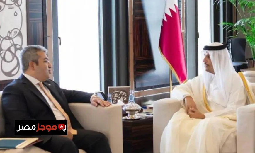 رئيس الوزراء القطري ووزير الخارجية يستقبلان سفير مصر في الدوحة