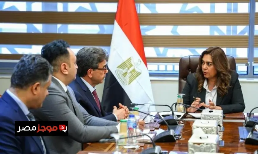 وزيرة التنمية المحلية تناقش قضايا هامة مع نقيب الأطباء البيطريين لتعزيز التعاون المشترك