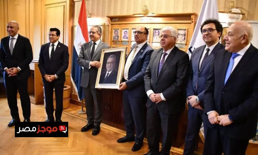 وزراء الشباب والتعليم العالي والثقافة في احتفالية تكريم خالد العناني بمشاركة مميزة