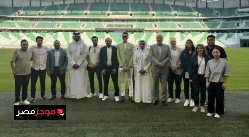 بيراميدز يقوم بجولة تفقدية شاملة للمنشآت استعدادا لموقعة كأس التحدي في قطر